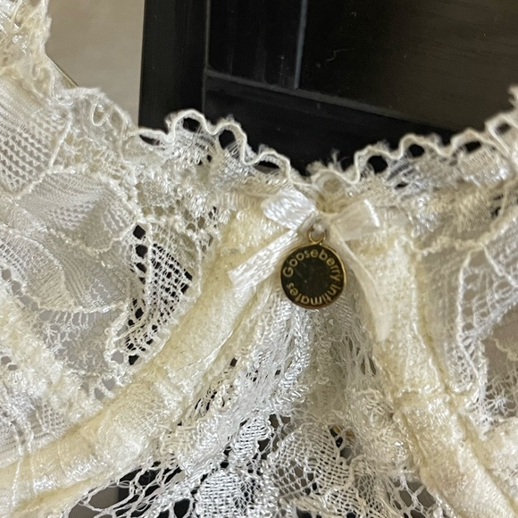 NWOT Gooseberry Coquette Lace Bodysuit - M - Picture 3 of 8